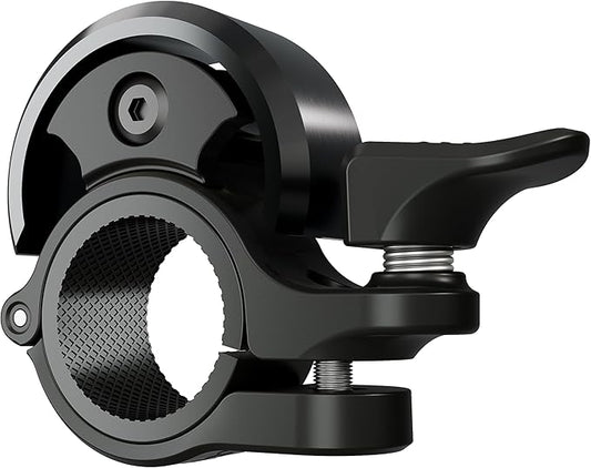 Greallthy Bike Bell, Aluminum Alloy Bicycle Bell with Clear Loud Sound, Bike Bells for Adults and Kids, Sturdy and Compact Bell Fits 0.75-1in(19-25.4mm) Handlebar for Mountain, Road Bikes.