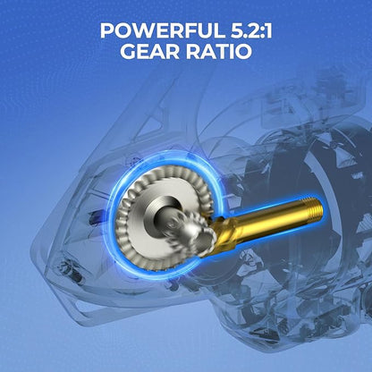 KastKing Centron Fishing Rod and Reel Combo, Spinning & Baitcasting Combos, IM6 Graphite 2Pc Blanks, Stainless Steel Guides with Ceramic Rings, Contoured EVA Handles & Fighting Butt