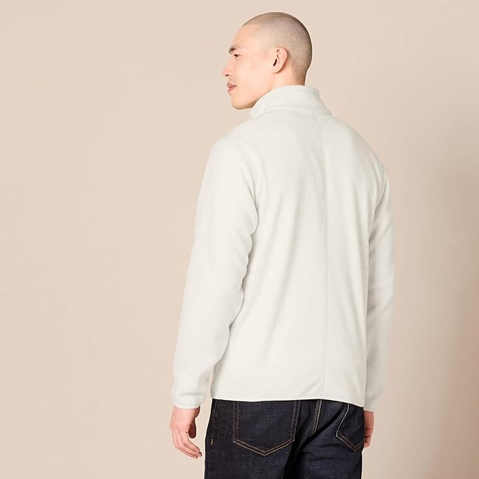 Amazon Essentials Men's Full-Zip Fleece Jacket (Available in Big & Tall)