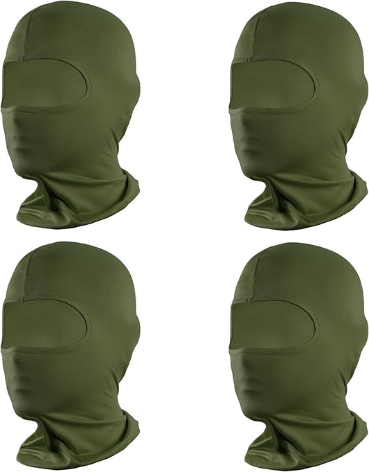 Pukavt 2 Pack 3 Hole Winter Knitted Mask, Full Face Cover Ski Mask Warm Balaclava for Skiing, Motorcycle, Snowboard