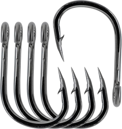 BLUEWING Stainless Steel Live Bait Hooks 10pcs/20pcs Ultra Sharp & Durable for Saltwater & Freshwater Fishing