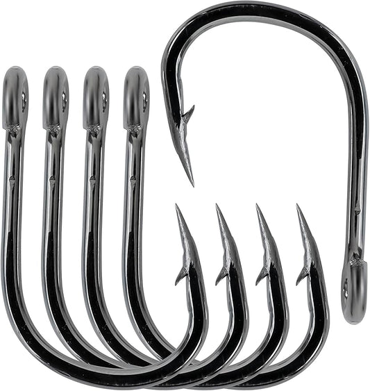 BLUEWING Stainless Steel Live Bait Hooks 10pcs/20pcs Ultra Sharp & Durable for Saltwater & Freshwater Fishing