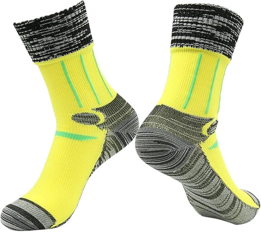 RANDY SUN Waterproof Breathable Socks, [SGS Certified] Unisex Novelty Skiing Trekking Hiking Wading Trail Socks