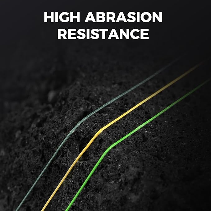 KastKing Destron Braided Fishing Line, Highly Abrasion Resistant, Improved Knot Strength, Ultra-Thin Diameter Superline, Zero Stretch & Memory, CFT “Color Fast Technology”, 75% Thinner Than Mono