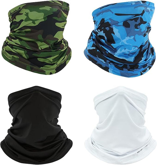 Neck Gaiter Face Mask,Sun Cooling Scarf,Balaclava Bandana Cover for Men Women