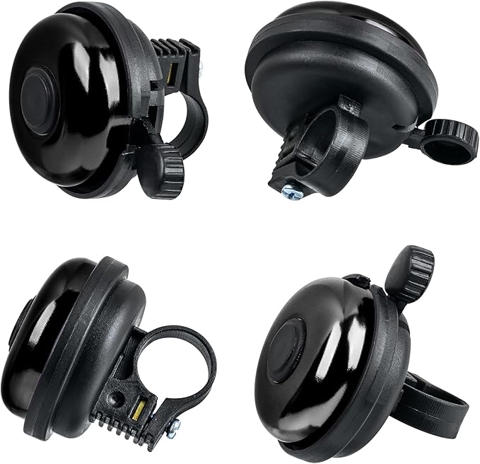 Classic Bike Bell, Aluminum Bicycle Bell, Loud Crisp Clear Sound Bicycle Bike Bell for Adults Kids