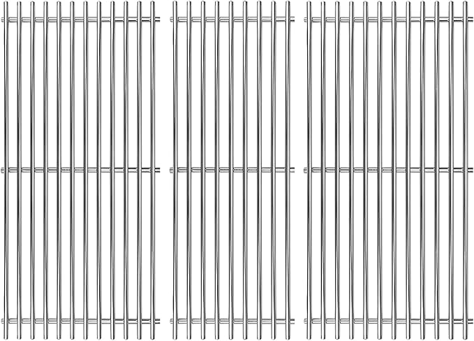 SF312C (3-Pack) 18 3/4" Stainless Steel Grates Replacement for BBQ Pro BQ05041-28, BQ51009 and Charbroil 463210310, 463210511, 463211511, 463211512, 463211513, 463211514