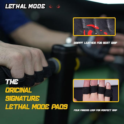 Workout Gloves & Grips – Leather, Rubber & Neoprene Options for Weightlifting, Crossfit & Gym – Non-Slip, Wrist Support Gloves for Men & Womenn