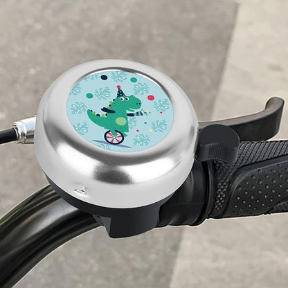 MZELQ Bicycle Bell Cute Clear Sound Adjustable Size Aluminum Bike Accessories Bell Ring for Girls Women Kids Adults