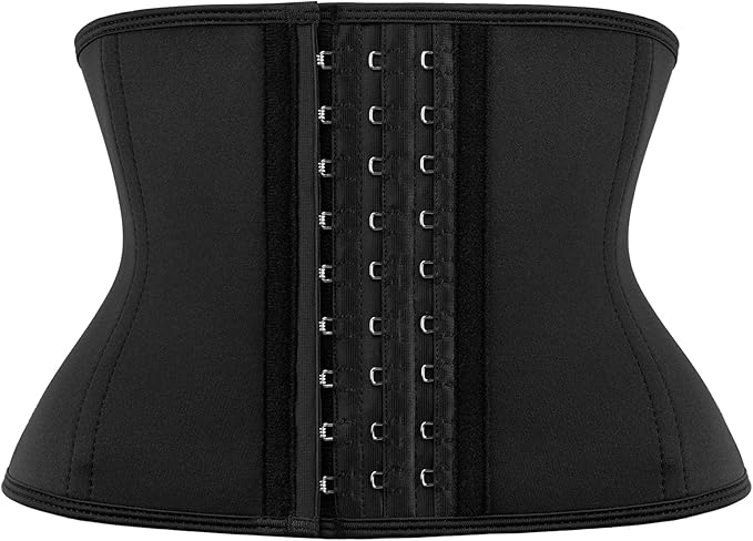 Short Torso Waist Trainer for Women Lower Belly Fat, Workout Fajas Colombianas Waist Cincher Corset