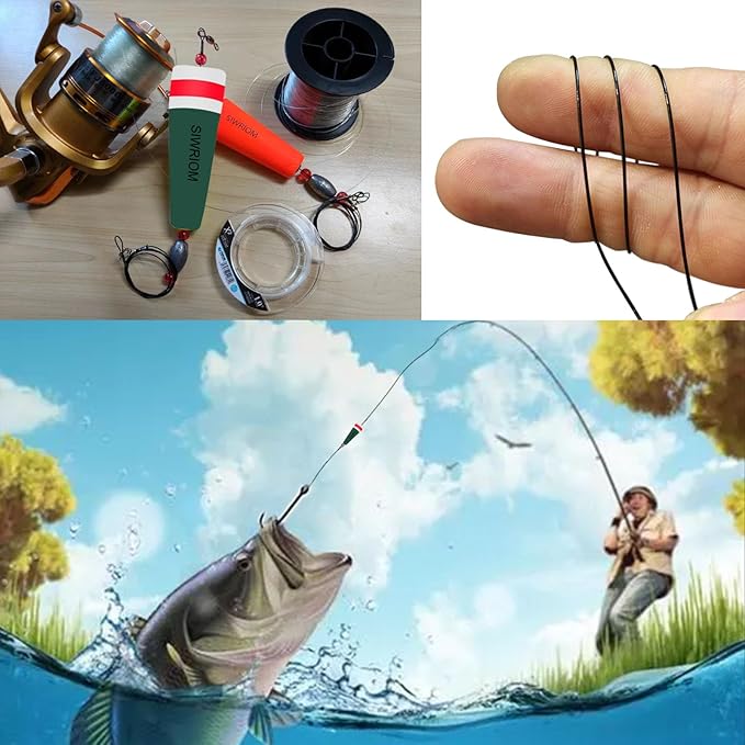 Popping Corks Floats for Saltwater Fishing Bobber, 4PCS Weighted Bobbers Inshore Fishing Popping Cork Float Rig Rattle Popper for Redfish Speckled Trout Sheepshead Flounder Fishing Tackle