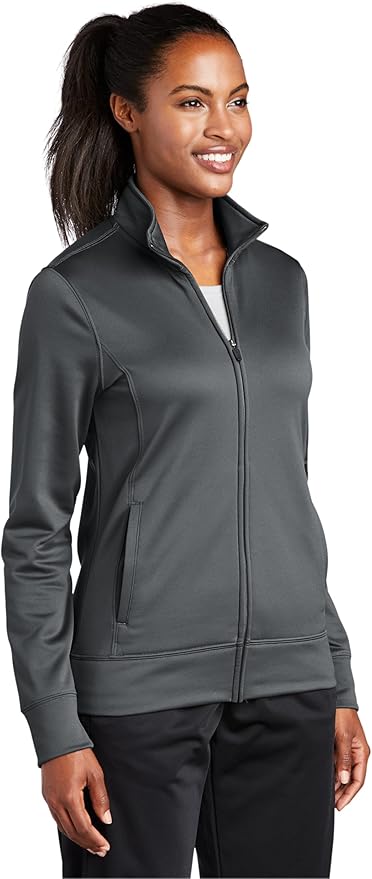 Sport-Tek® Ladies Sport-Wick® Fleece Full-Zip Jacket. LST241