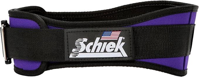 Schiek Sports Model 2004 Nylon 4 3/4" Weight Lifting Belt - Black