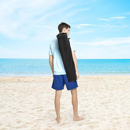 XGEAR Camping Chair Hard Arm High Back Lawn Chair Heavy Duty with Cup Holder, for Camp, Fishing, Hiking, Outdoor, Carry Bag Included