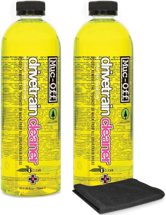 Muc-Off Bio Drivetrain Cleaner | Effective Biodegradable Bicycle Chain Cleaner and Degreaser Spray | Suitable for All Types of Bike