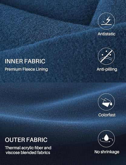 Thermal Underwear for Men: Micro-Fleece Lined Base Layer