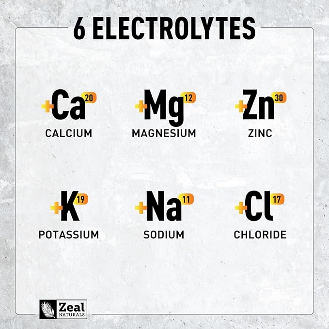 Zeal Electrolyte Powder - 90 Servings | Keto Electrolytes Powder | Zero Sugar, BCAAs, B-Vitamins | Potassium, Zinc, Magnesium | Hydration Powder Recovery Drink | Orange Pineapple