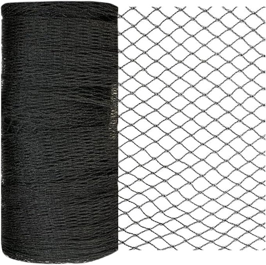 Bird Netting 7.5x100 Ft, 1/2In Mesh Heavy Duty Garden Netting Pest Barrier for Plants, Fruit Trees, Vegetables, Extra Strong Woven Mesh Netting, Animal Fencing Against Birds, Deer, Poultry