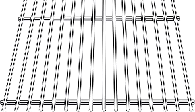 7636 7638 7639 Grill Grates Grill Parts for Weber Spirit 2 Spirit II E-310, E-320, S-310, S-320,GS4 Spirit 300 Series Flavorizer Bars 15.3”, 17” Stainless Steel BBQ Grid Replacement Accessories