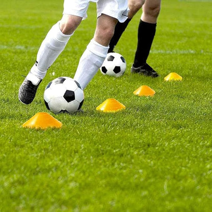 Professional Agility Ladder Speed Training Equipment Set-20ft Agility Ladder,12 Soccer Cones, 4 Agility Hurdles, Running Parachute, Suitable for Soccer Football Basketball Training