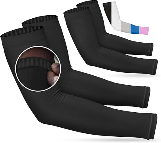 SportsTrail Cooling Arm Sleeves for Men & Women – Breathable, UV Sun Protection, Sports Arm Sleeves for Women, Men & Youth