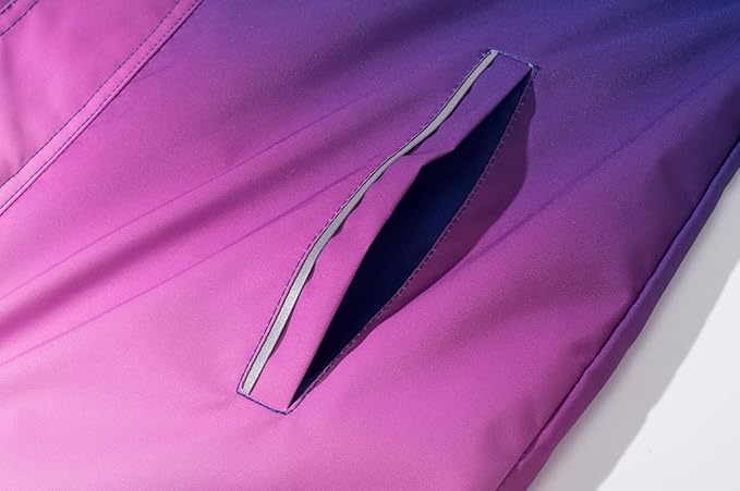 MGEOY Boys Girls Rain Jackets Lightweight Waterproof Hooded Raincoats Windbreakers for Kids 4-14Y