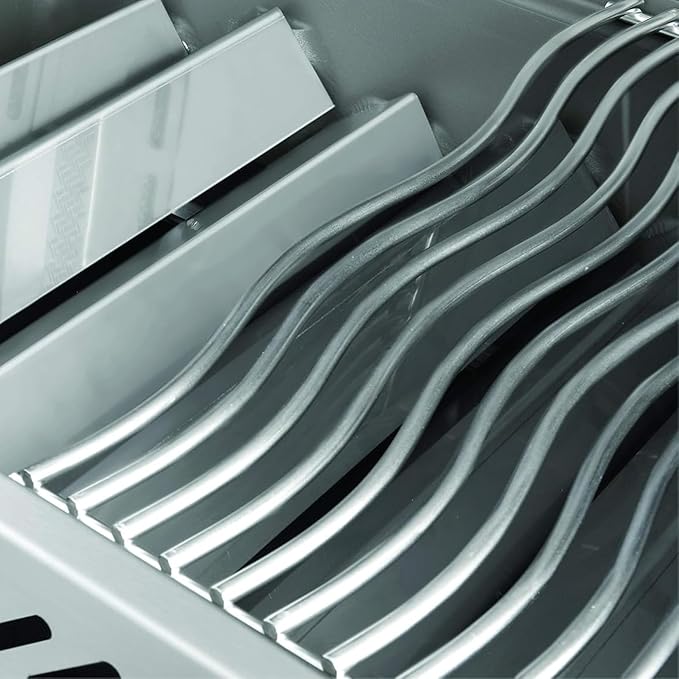 16-3/4" Stainless Steel Waved Cooking Grates Replacement for Napoleon Triumph 410 Grid Gas Grill 3pack S87003