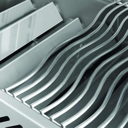 16-3/4" Stainless Steel 4pack Waved Cooking Grids Grates Replacement Parts for Napoleon Triumph 495 Gas Grill S87005