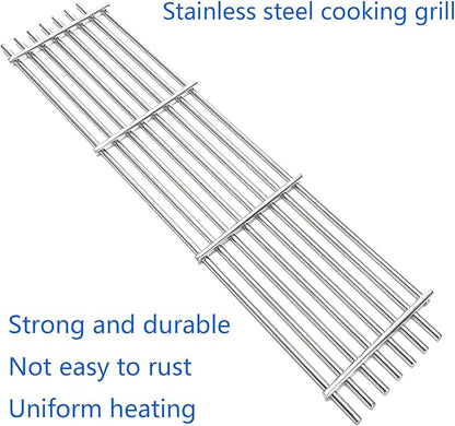 s911-1 Stainless Steel Grid grates Replacement for Viking VGBQ 30 in T, VGBQ 41 in T and VGBQ 53 in T Series VGBQ300T,VGBQ0302T, VGBQ3002RT, VGBQ4103RT Gas Grill 23-1/4"