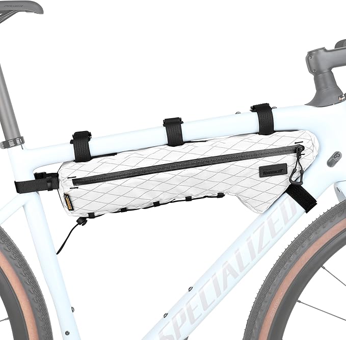 Rhinowalk Bicycle Front Frame Bag Bike Under Top Tube Triangle Waterproof Bag 2.4L Cycling Accessories Nylon Pack Pouch for MTB Road Bike Cycling Commuting and Outdoor Adventures