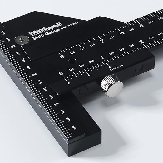 Scriber Gauge 26 Inch – Extra Long Measuring and Marking Ruler, Layout and Joinery Gauge, CNC Aluminum Square Tool for Woodworking, Carpentry, Framing, DIY Projects (New Version)