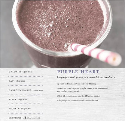 FUNCTIONAL FORMULARIES Nourish Organic Pediatric Peptide, Berry Medley, Tube Feed Formula, 20g Protein, 8g Fiber, 12 Oz (24 Pack)