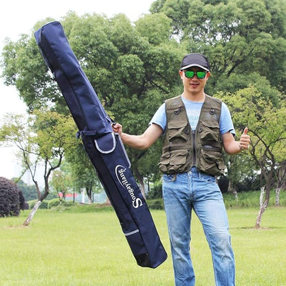 Sougayilang Fishing Rod Case Organizer Pole Storage Bag Fishing Rod and Reel Carrier Organizer for Travel