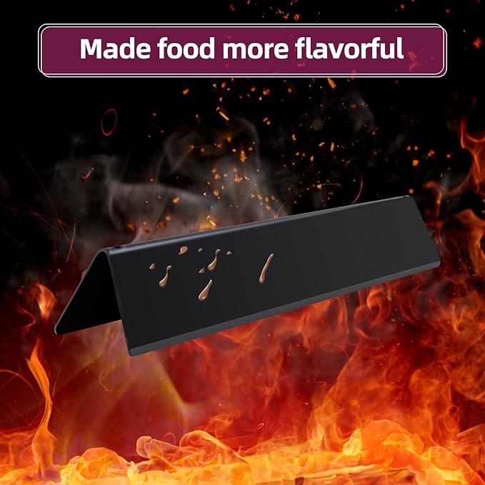 7639 17.4 Inches Grid Grates 7636 Flavorizer Bar with 69787 Burner for Weber Replacement for Spirit 300 Series,for Spirit E-310, E-330, E-320, S-310/320/330Cooking Gas Grills