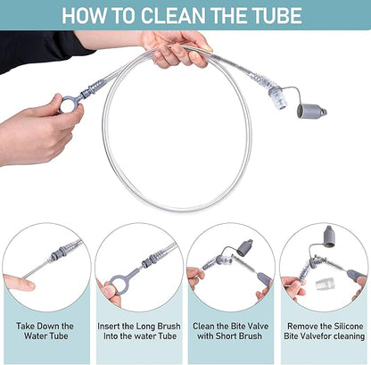 N NEVO RHINO Hydration Bladder 2L-3L,Water Reservoir for Hiking Backpack Leak Proof Water Storage Bladder,BPA-Free Water Pouch Hydration Pack for Camping Cycling Running