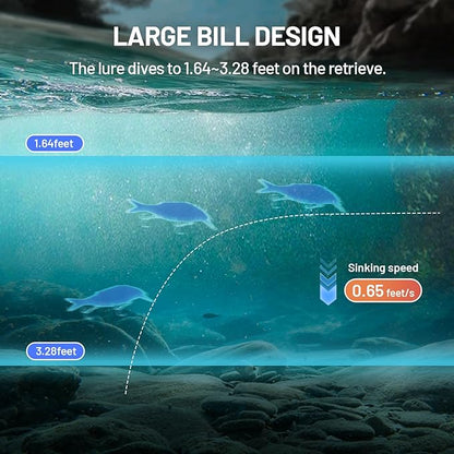 Handing Swimbaits for Bass Pike Walleye, 3 Pieces Lifelike Multi-Jointed Fishing Lures with Mustad Hooks, Fishing Bait for Freshwater and Saltwater