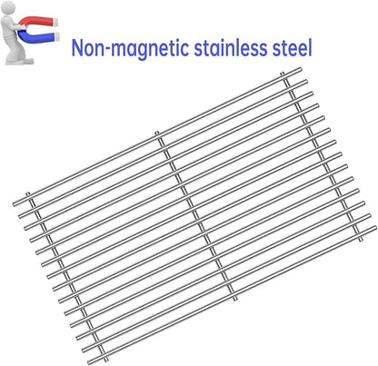 17.5” Grill Grates Replacement for 7637 7635 Weber Spirit I Spirit II E-210, S-210, E-220, S-220 With Front-Mounted Control Panels,Flavorizer Bars Cooking Grid Parts 2 Burners Spirit 200 Series
