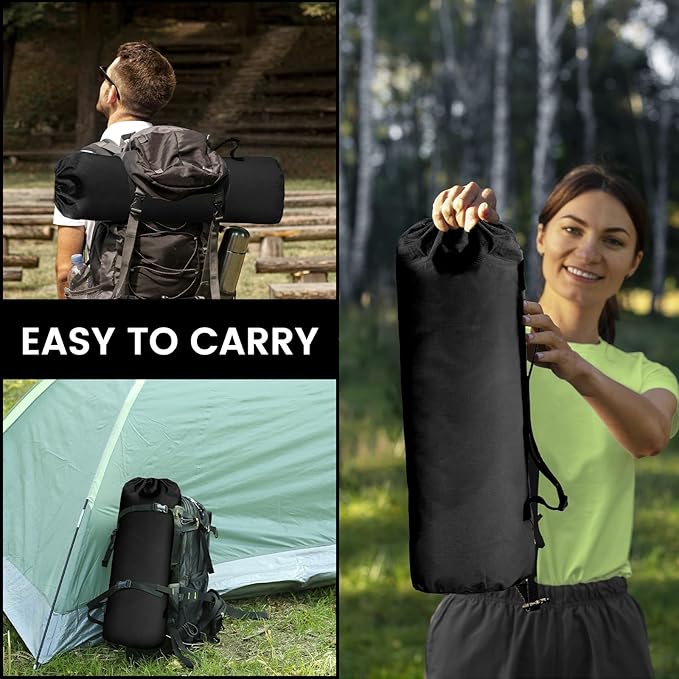 Ultralight Folding Camping Tent Cot, Portable Compact cots for Adults Outdoor Travel, Base Camp, Hiking, Mountaineering, Lightweight Backpacking cot, Oxford Cloth Bed Black Red