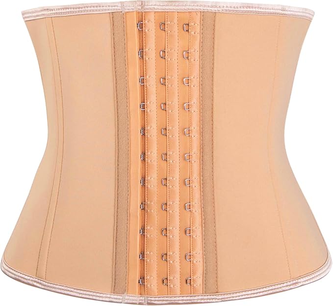 Short Torso Waist Trainer for Women Lower Belly Fat, Workout Fajas Colombianas Waist Cincher Corset