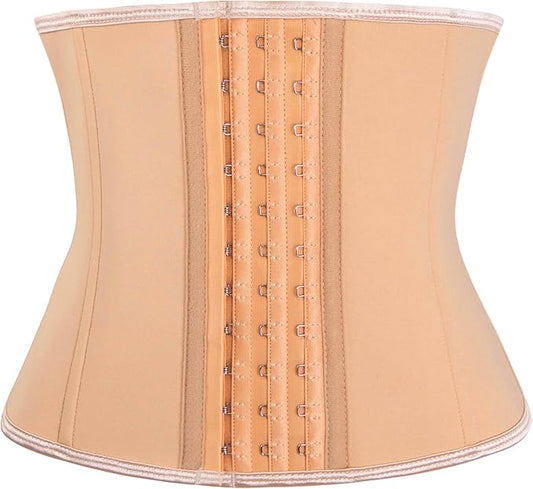 Short Torso Waist Trainer for Women Lower Belly Fat, Workout Fajas Colombianas Waist Cincher Corset