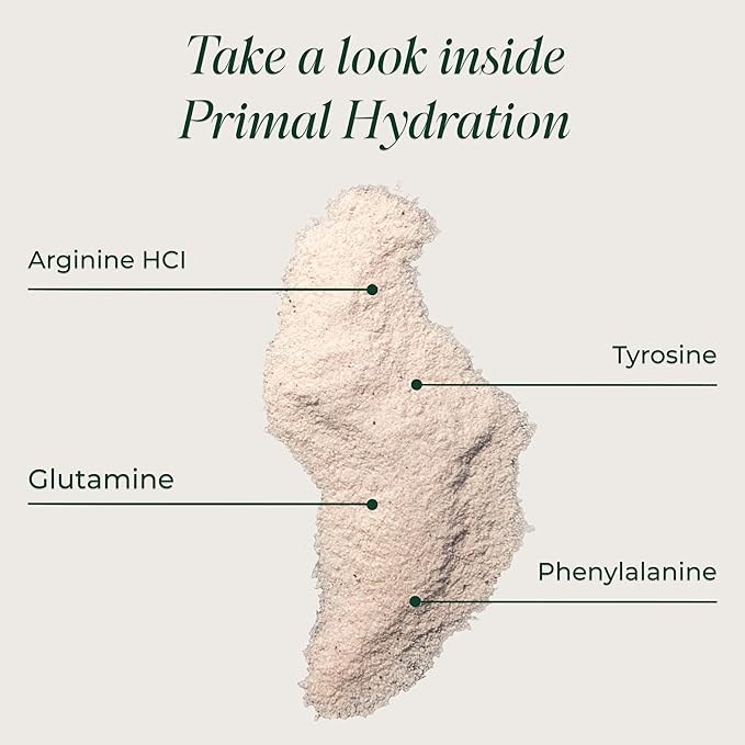 Primal Harvest Electrolytes Powder Packets Primal Hydration, Easy Open Packets, Energy Drink Mix 2 Pack Bundle (Lemon Berry, 60 Packs)