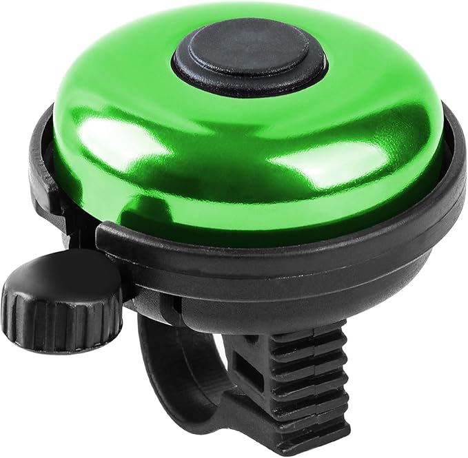 Classic Bike Bell, Aluminum Bicycle Bell, Loud Crisp Clear Sound Bicycle Bike Bell for Adults Kids