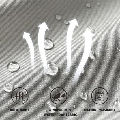 Mens Lightweight Windbreaker Jacket Waterproof Rain Jacket with Hood Soft Shell Jacket