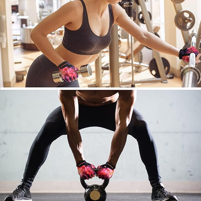 ZEROFIRE Workout Gloves for Women Men - Weight Lifting Gloves with Full Palm Protection & Extra Grip for Women Gym, Weightlifting, Weight Lift, Rowing, Exercise, Sport, Cycling