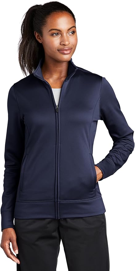 Sport-Tek® Ladies Sport-Wick® Fleece Full-Zip Jacket. LST241