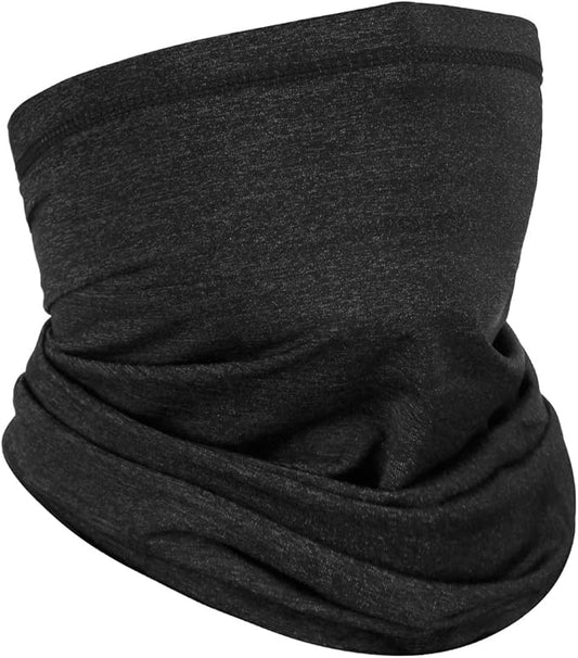 Achiou Cooling Neck Gaiter Face Cover Scarf, UV Protection Mask for Men and Women,Soft Windproof, Hiking Cycling Running
