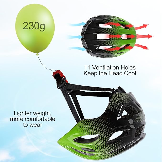 Kids Helmet 3-8 Adjustable Toddler Helmets with Kids Knee Pads and Elbow Pads Set for Cycling, Scooters, Skateboarding, Skating