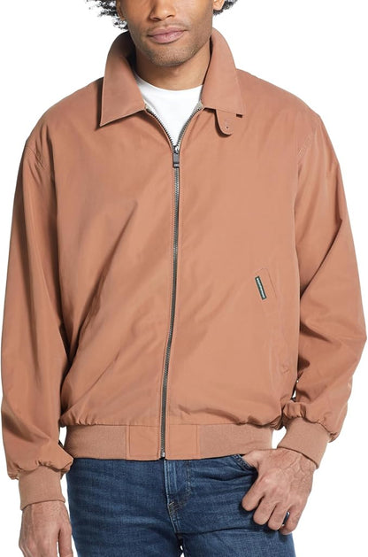 Weatherproof Men's Golf Jacket - Lightweight Windbreaker, Water-Resistant Microfiber Shell, Perfect for Golf & Casual Wear