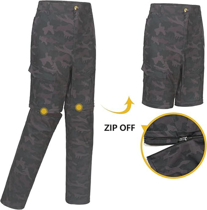 Little Donkey Andy Men's Stretch Convertible Pants, Zip-Off Quick-Dry Hiking Pants, UV Protection, Lightweight