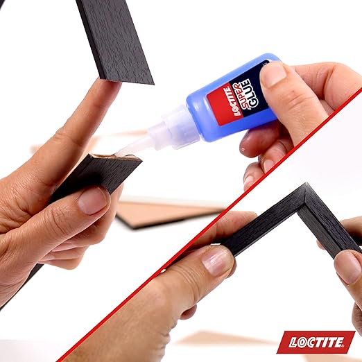 Loctite Super Glue Professional Liquid, Clear, 0.7 fl oz Bottle, 3 Pack - Superglue for Plastic, Wood, Metal, Crafts & Repair, Cyanoacrylate Adhesive Instant Glue, Quick Dry